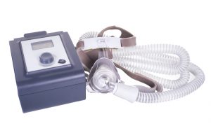 CPAP machine for people with sleep apnea.